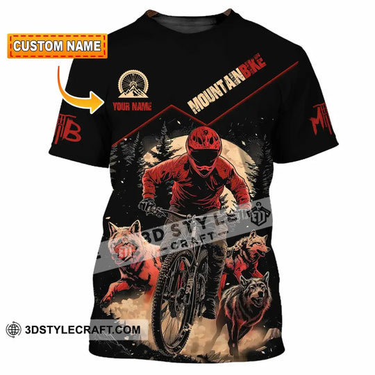 Unisex Shirt - Custom Mountain Bike  Shirt style option 1