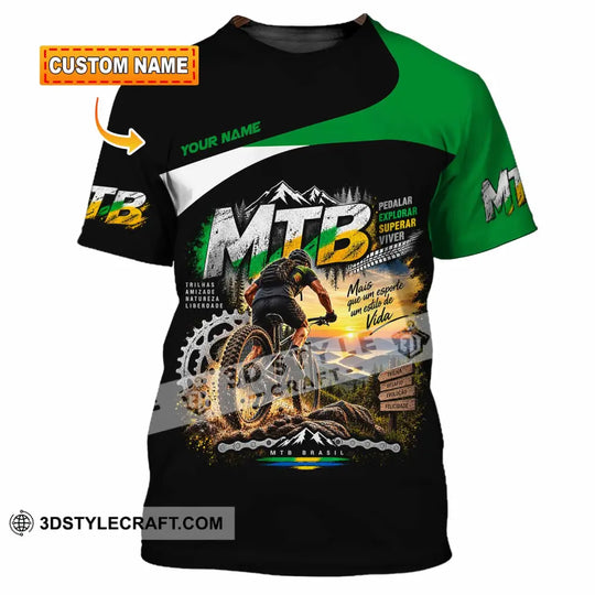 Unisex Shirt - Custom Mountain Bike Shirt style option 1