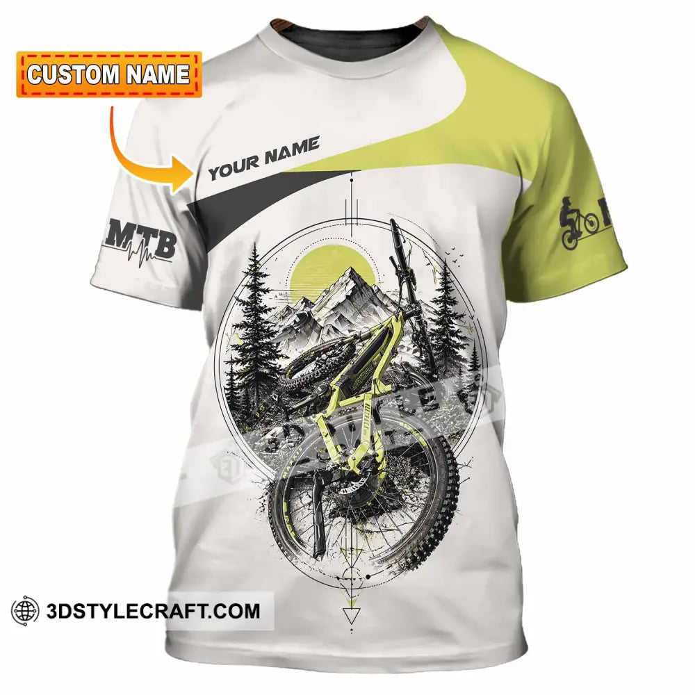 Unisex Shirt - Custom Mountain Bike Shirt - T-shirt