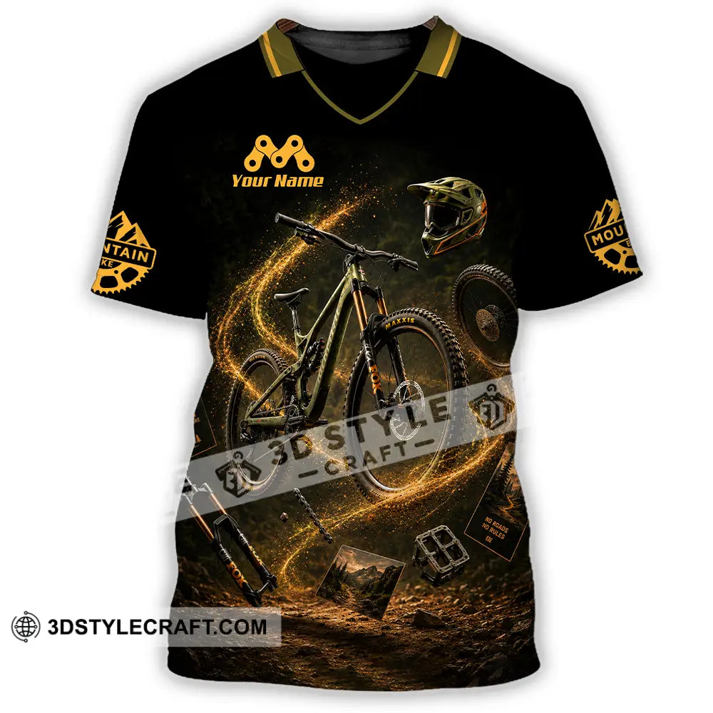 Unisex Shirt - Custom Mountain Bike Shirt - T-Shirt / S - T-shirt