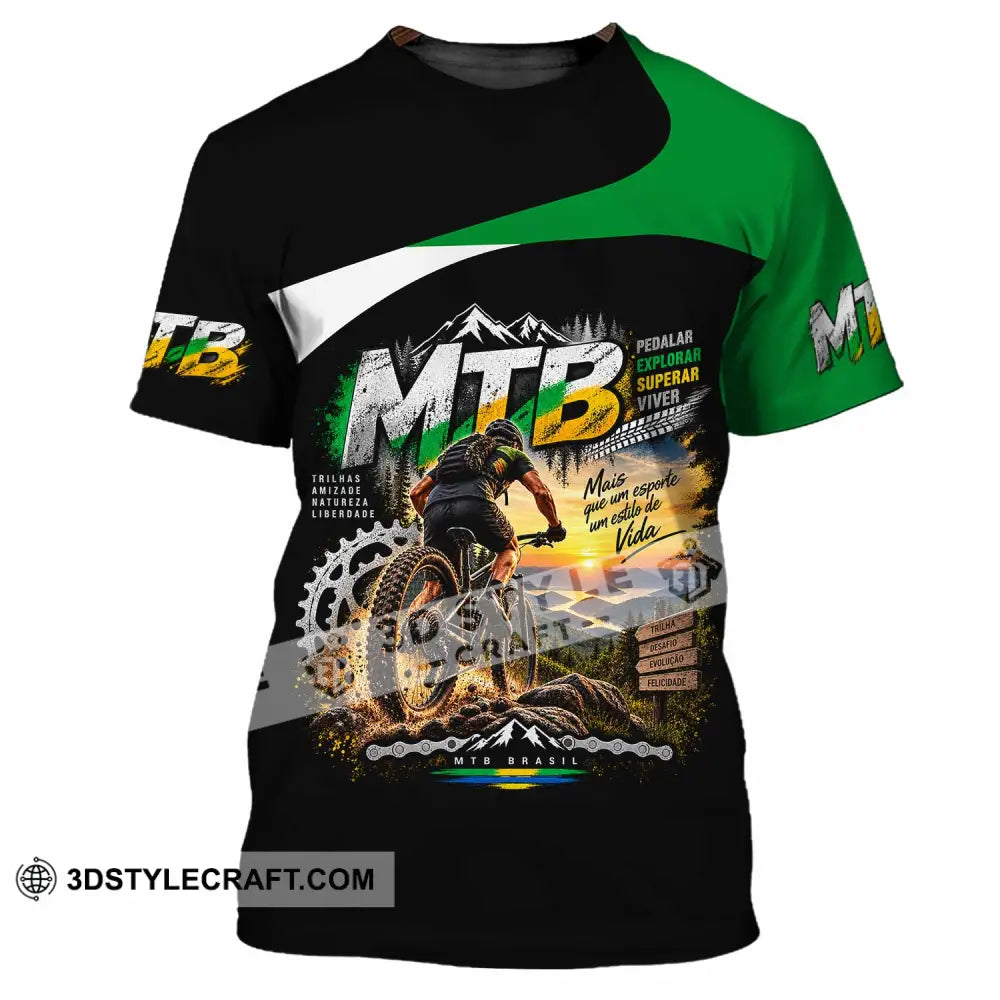 Unisex Shirt - Custom Mountain Bike Shirt - T-Shirt / S - T-shirt