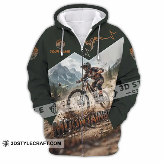 Unisex Shirt - Custom Mountain Bike Shirt style option 3