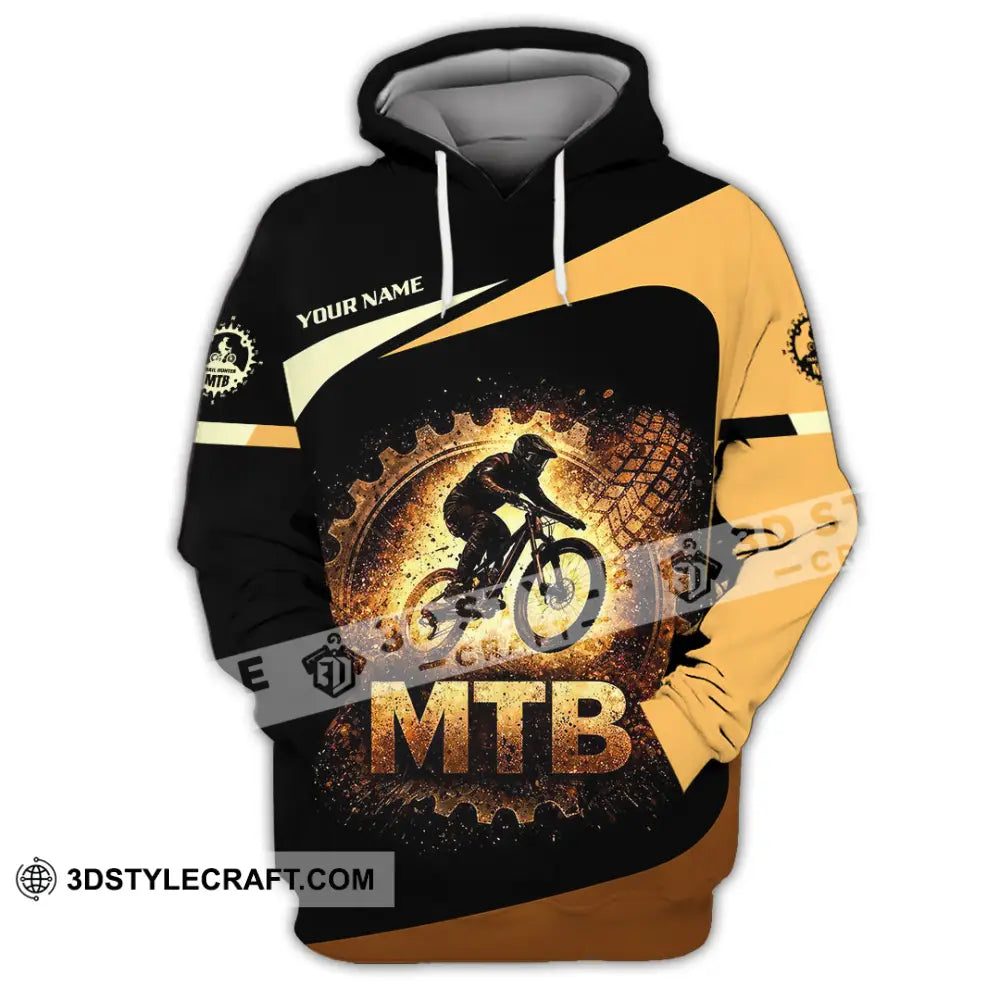 Unisex Shirt - Custom MTB Mountain Bike 3D Shirt Hoodie / S T-shirt