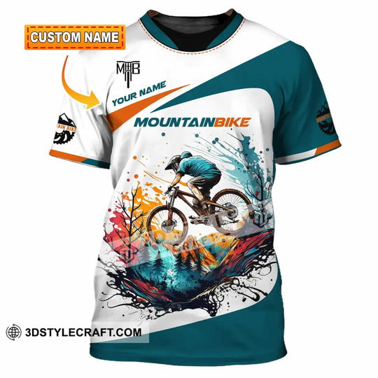 Unisex Shirt - Custom MTB Mountain Bike Shirt style option 1