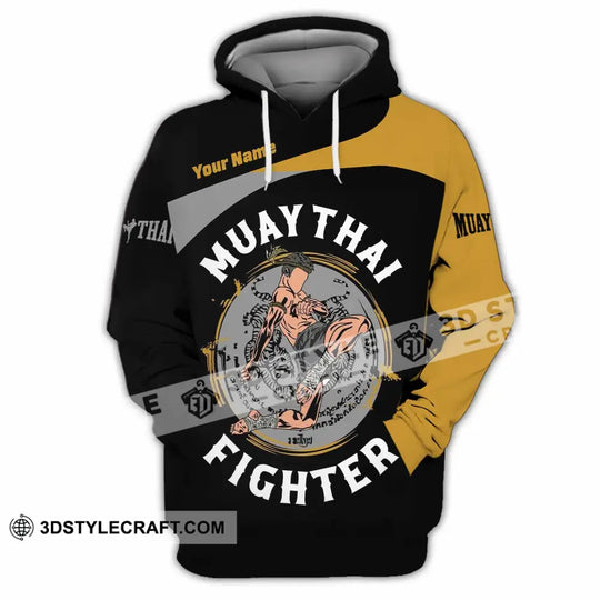 Unisex Shirt - Custom Muay Thai 3D Shirt style option 3