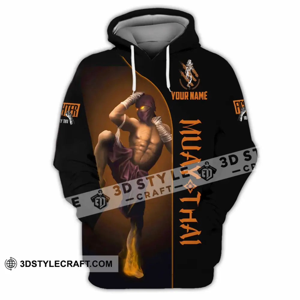 Unisex Shirt - Custom Muay Thai 3D Shirt - Hoodie / S - T-shirt
