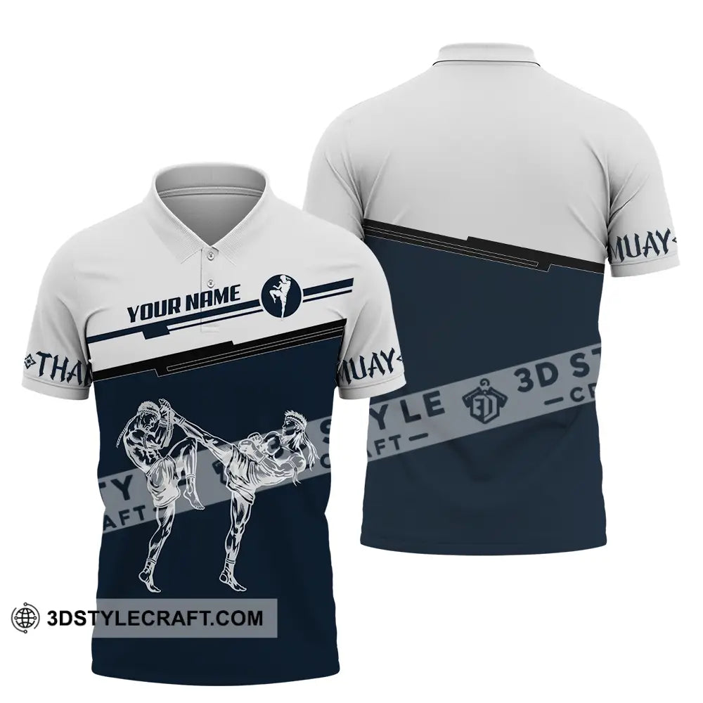 Unisex Shirt - Custom Muay Thai 3D Shirt Polo Shirt / S T-shirt