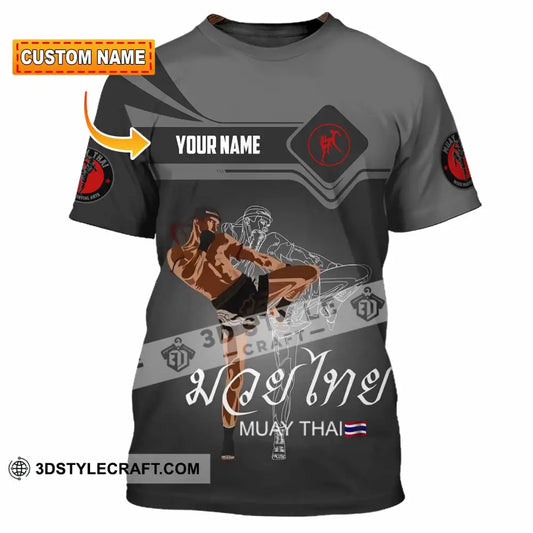 Unisex Shirt - Custom Muay Thai 3D Shirt - T-shirt