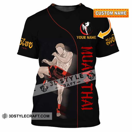Unisex Shirt - Custom Muay Thai 3D Shirt style option 1