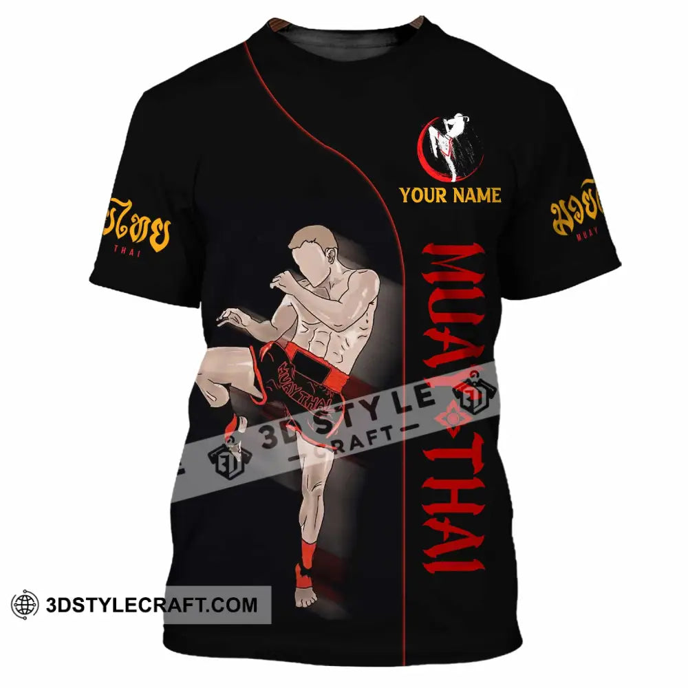 Unisex Shirt - Custom Muay Thai 3D Shirt T-Shirt / S T-shirt