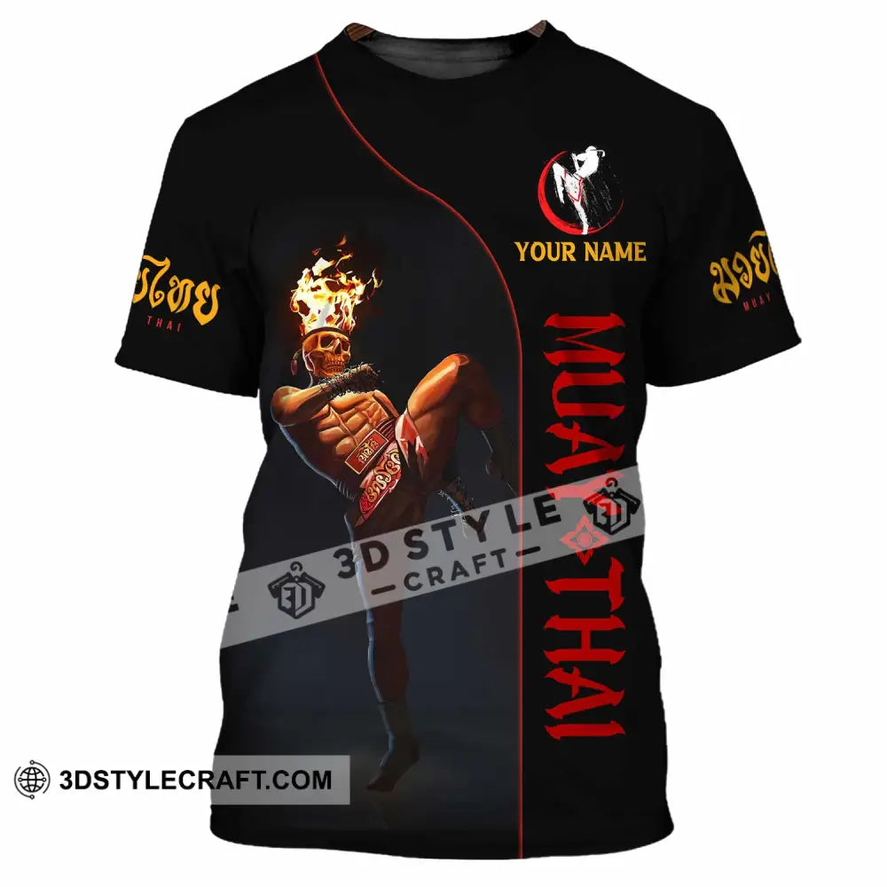 Unisex Shirt - Custom Muay Thai 3D Shirt T-Shirt / S T-shirt