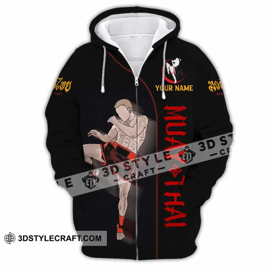 Unisex Shirt - Custom Muay Thai 3D Shirt style option 3