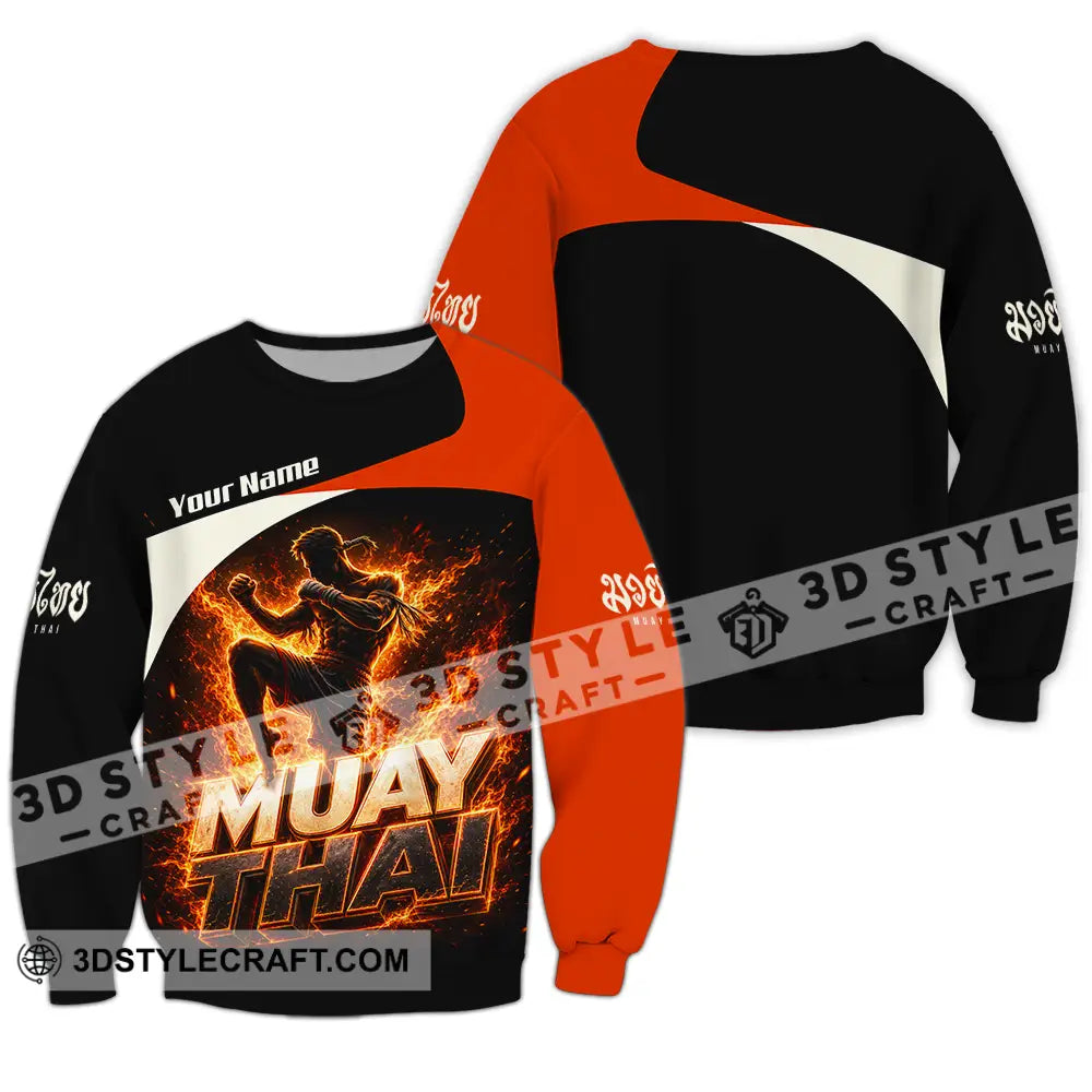 Unisex Shirt - Custom Muay Thai Shirt - Long Sleeve / S - T-shirt
