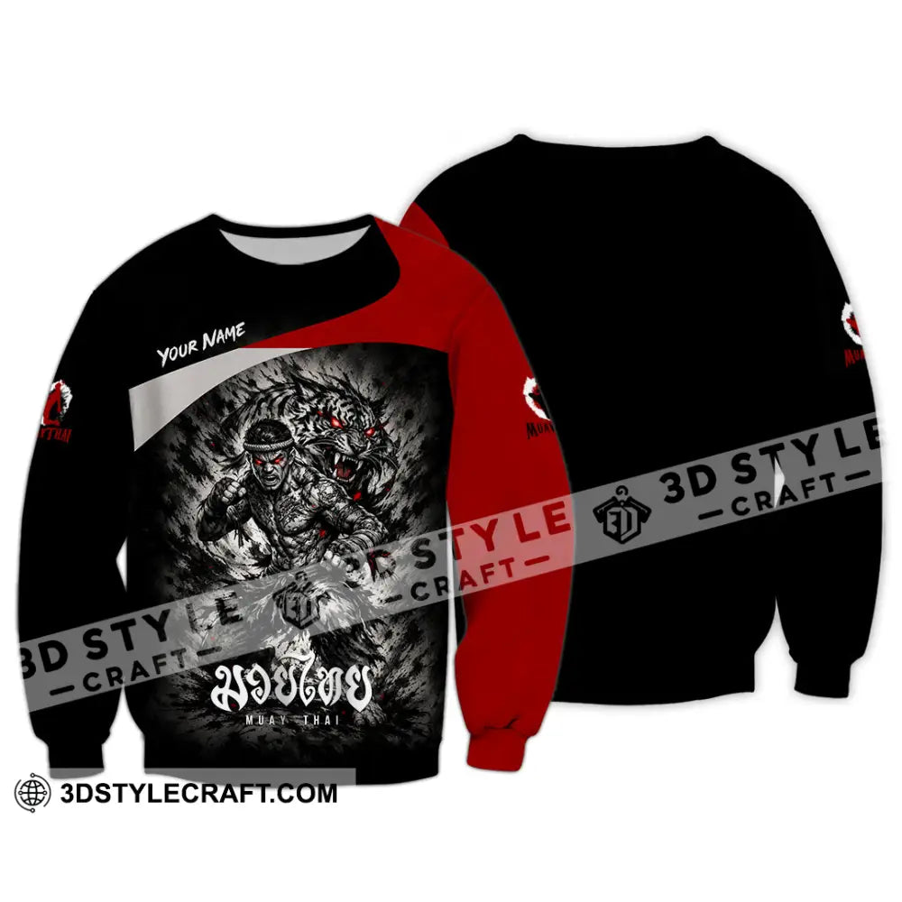 Unisex Shirt - Custom Muay Thai Shirt - Long Sleeve / S - T-shirt