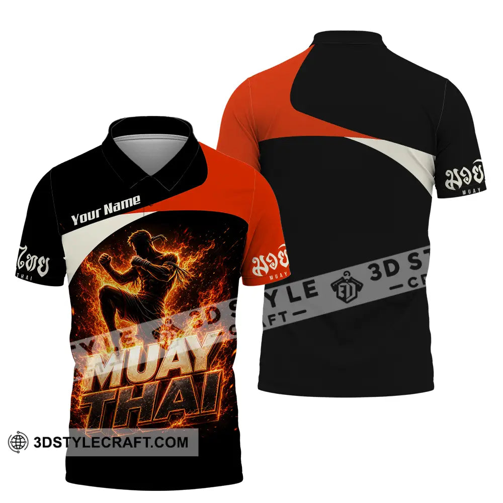 Unisex Shirt - Custom Muay Thai Shirt - Polo Shirt / S - T-shirt