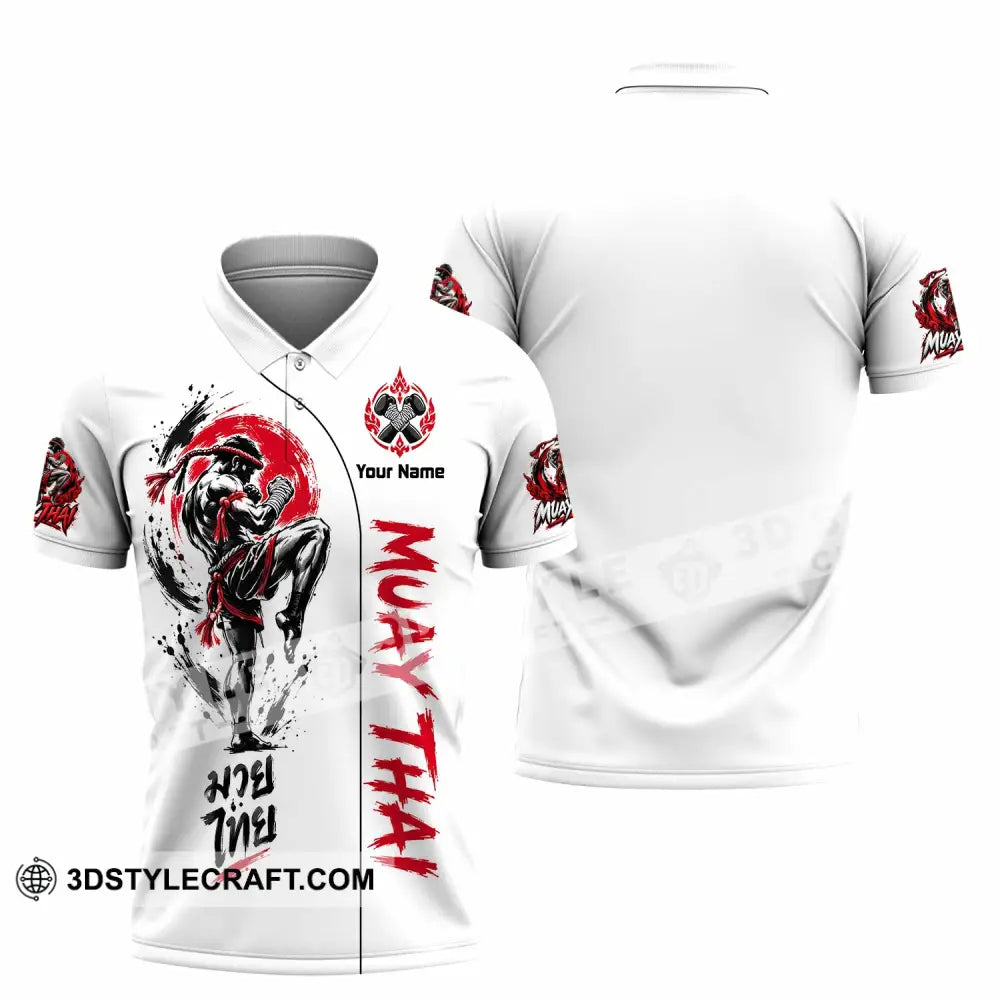 Unisex Shirt - Custom Muay Thai Shirt - Polo Shirt / S - T-shirt