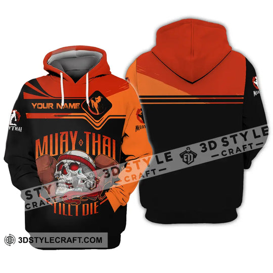 Unisex Shirt - Custom Muay Thai Till Die 3D Shirt style option 4