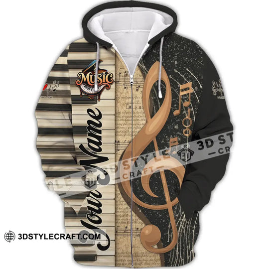 Unisex Shirt - Custom Music 3D Shirt style option 2