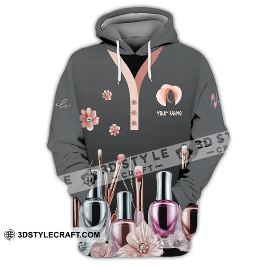 Unisex Shirt - Custom Nails Artist Shirt style option 3