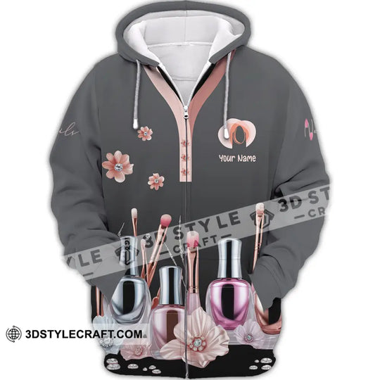Unisex Shirt - Custom Nails Artist Shirt style option 2