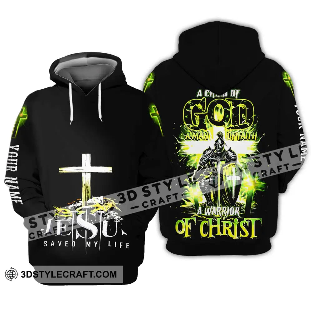 Unisex Shirt - Custom Name A Child Of God Hoodie / S T-Shirt