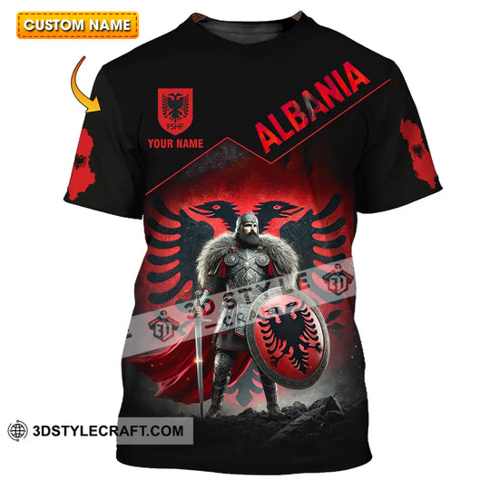 Unisex Shirt - Custom Name Shirt Abania style option 1