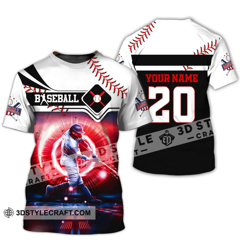 Unisex Shirt Custom Name And Number Baseball T-Shirt For Club Gift Players / S T-Shirt