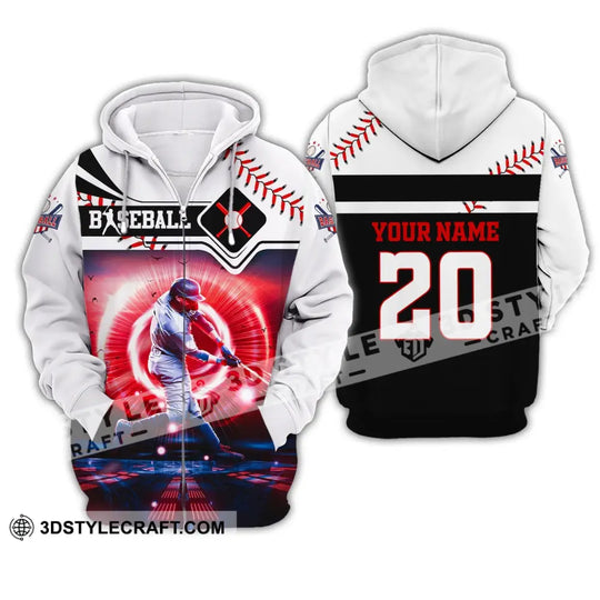 Unisex Shirt, Custom Name and Number Baseball Shirt, T-Shirt for Baseball Club, Gift for Baseball Players style option 3