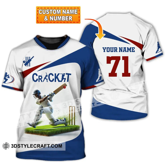 Unisex Shirt, Custom Name and Number Cricket Ball Shirt, Cricket Ball Polo Long Sleeve T-Shirt style option 1