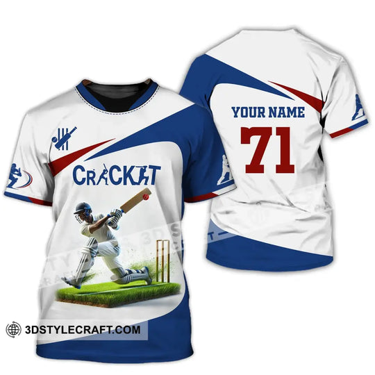 Unisex Shirt, Custom Name and Number Cricket Ball Shirt, Cricket Ball Polo Long Sleeve T-Shirt style option 2