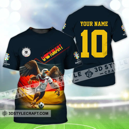 Unisex Shirt - Custom Name And Number Eagle Germany Euro 2024 T-Shirt / S T-Shirt