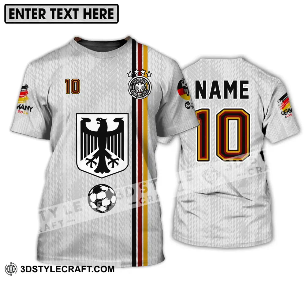 Unisex Shirt - Custom Name And Number Euro 2024 German T-Shirt / S T-Shirt