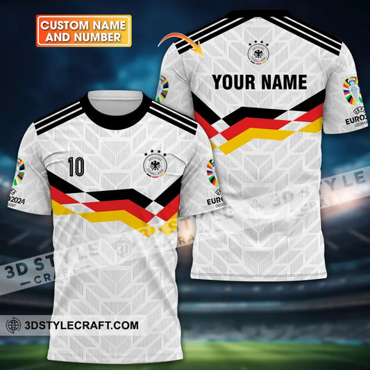 Unisex Shirt - Custom Name And Number Euro 2024 National Team Germany T-Shirt