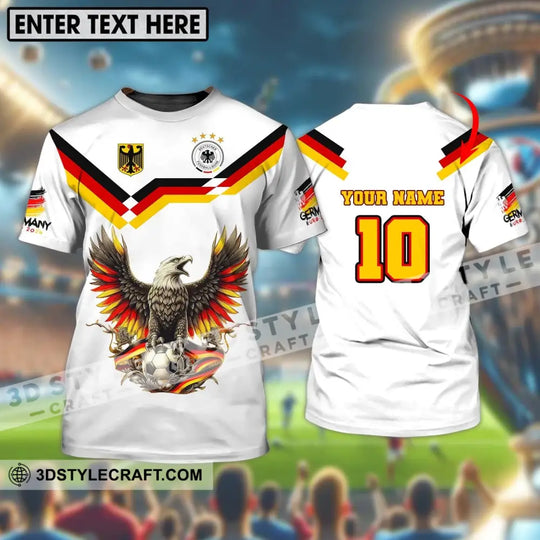 Unisex Shirt, Custom Name and Number Germany Euro 2024 Football Shirt, Germany Football Polo Long Sleeve style option 1