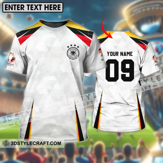 Unisex Shirt - Custom Name And Number Shirt, Germany Euro 2024 Shirt style option 1