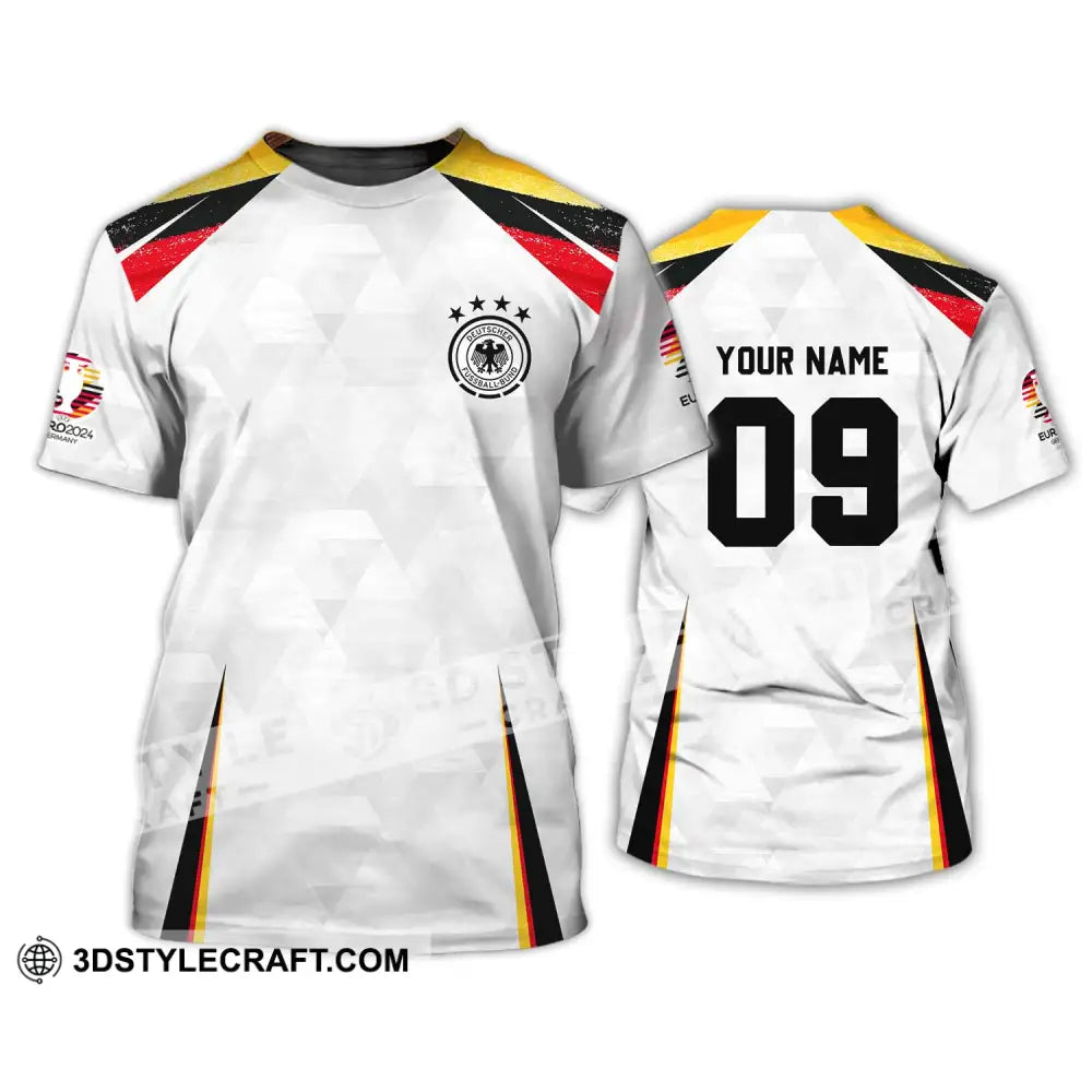 Unisex Shirt - Custom Name And Number Germany Euro 2024 T-Shirt / S T-Shirt