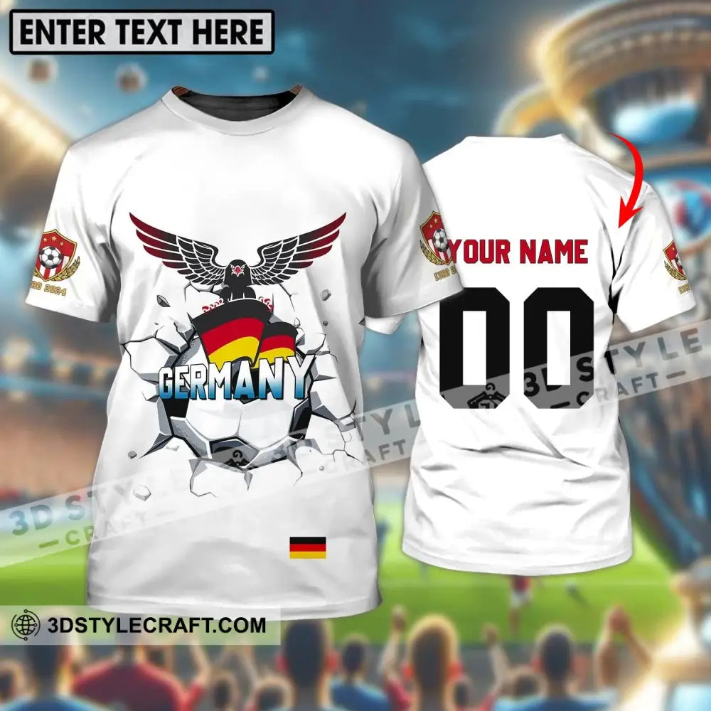 Unisex Shirt - Custom Name And Number Germany National Team Euro 2024 T-Shirt