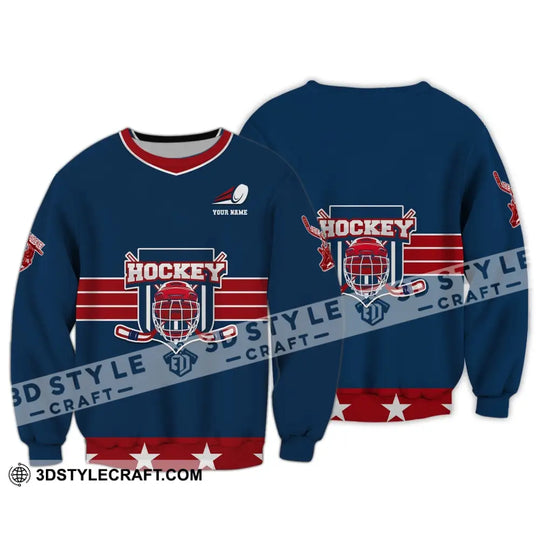 Unisex Shirt, Custom Name and Number Hockey T-Shirt, Hockey Polo, Gift for Hockey Player style option 4