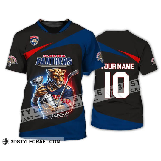 Unisex Shirt - Custom Name And Number Sport Shirt, Florida Panthers style option 4