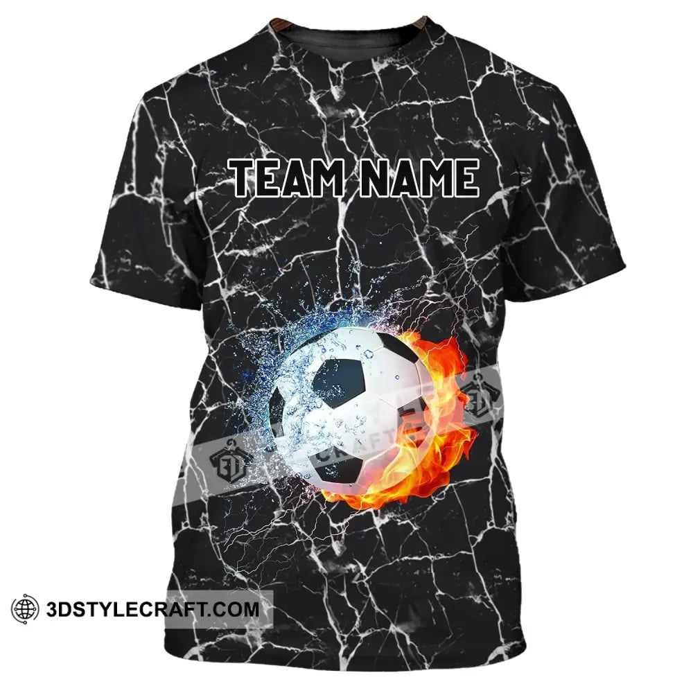 Unisex Shirt - Custom Name And Number T-Shirt Personalized Soccer Clothing T-Shirt