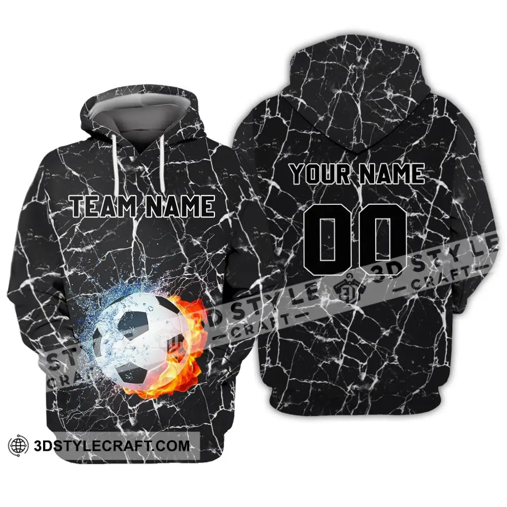 Unisex Shirt - Custom Name And Number T-Shirt Personalized Soccer Clothing Hoodie / S T-Shirt