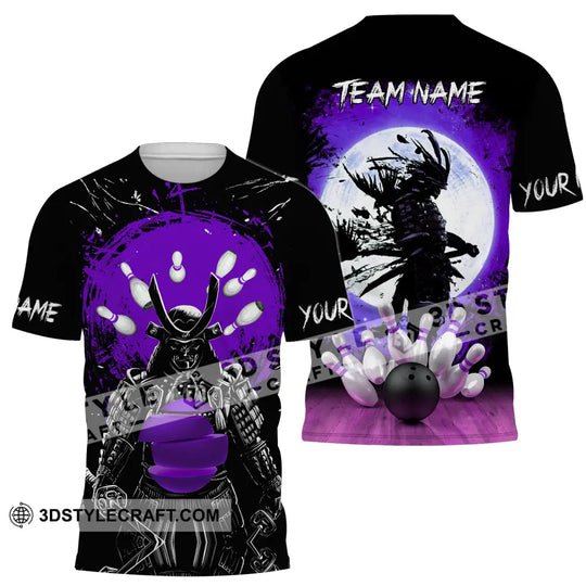 Unisex Shirt - Custom Name And Team Name Bowling Shirt, General style option 2