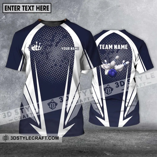 Unisex Shirt - Custom Name And Team Name Shirt - Bowling Hoodie - Bowling Lover Gift - Bowling Shirt style option 1