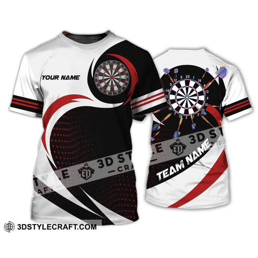 Unisex Shirt - Custom Name And Team Darts T-Shirt / S T-Shirt