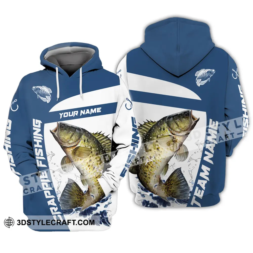 Unisex Shirt - Custom Name And Team Fishing Classic Hoodie / S T-Shirt