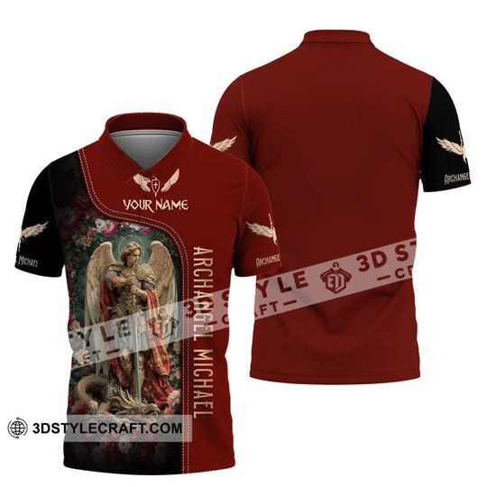 Unisex Shirt, Custom Name Archangel Michael, God, Jesus Shirt, Christian Gift style option 4