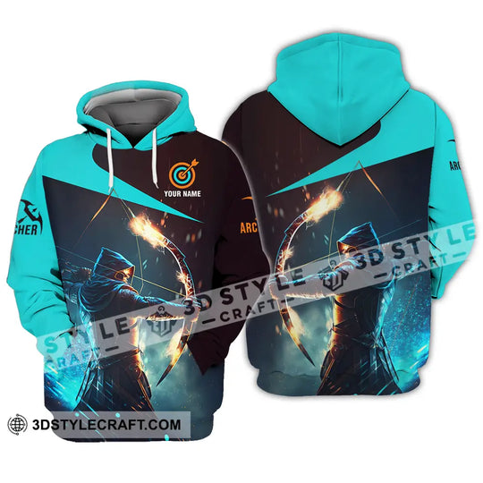 Unisex Shirt - Custom Name Archer Hero Shirt style option 3