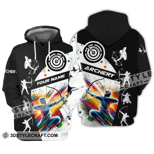 Unisex Shirt - Custom Name Archery Shirt style option 3