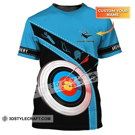 Unisex Shirt - Custom Name Archery Lover T-Shirt