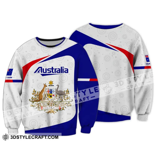 Unisex Shirt, Custom Name Australia Hoodie, Commonwealth of Australia T-Shirt style option 4